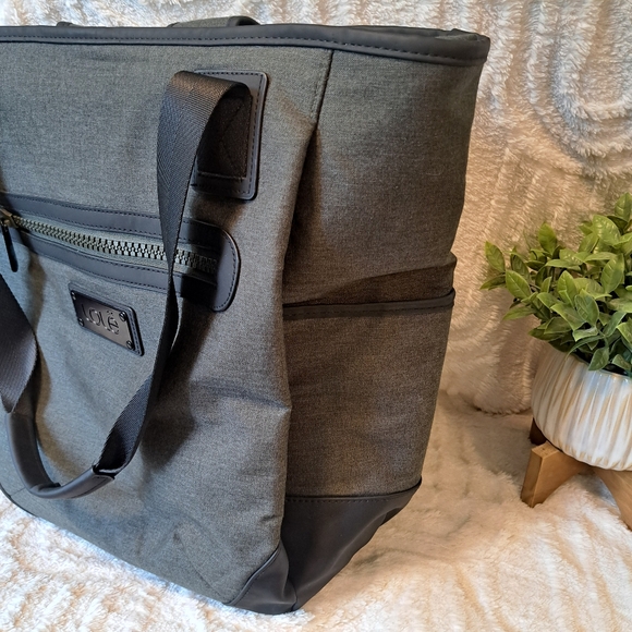 Lole Olive Green & Black Convertible Tote Backpack - Picture 5 of 16